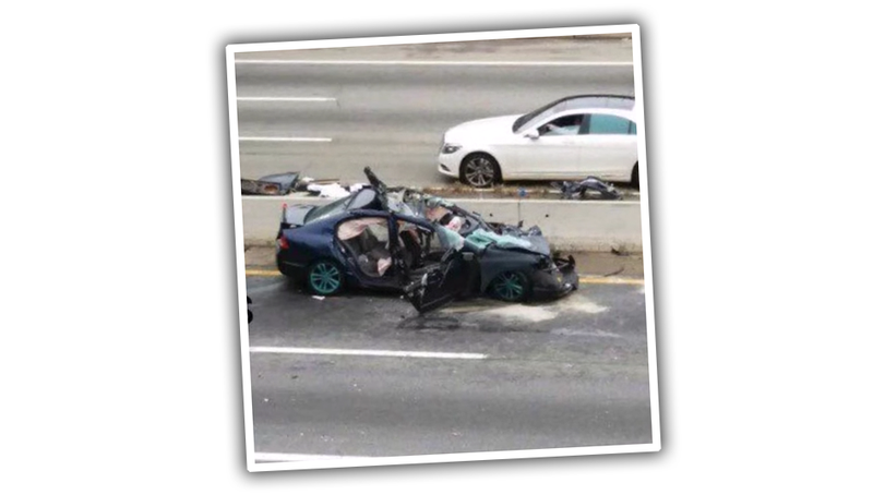 Illustration for article titled Man Unsurprisingly Crashes And Is Seriously Injured In 115 MPH Freeway Livestream